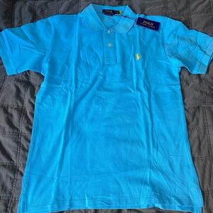 Ralph Lauren Men's Vibrant Blue Polo Shirt